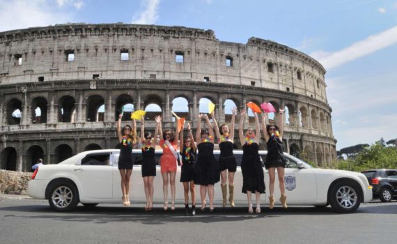 noleggio limousine festa 50 anni